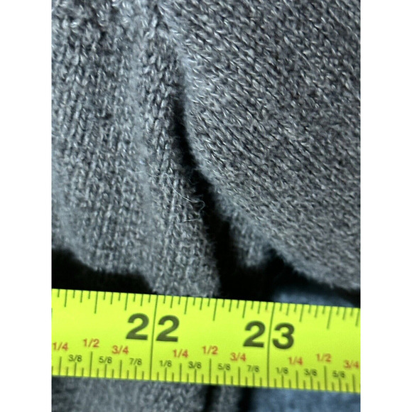 Dockers Sweater Mens Large 1/4 Zip Brown Mock Neck Long Sleeve Preppy Outdoor - Picture 8 of 8